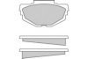 E.T.F. 12-0040 Brake Pad Set, disc brake